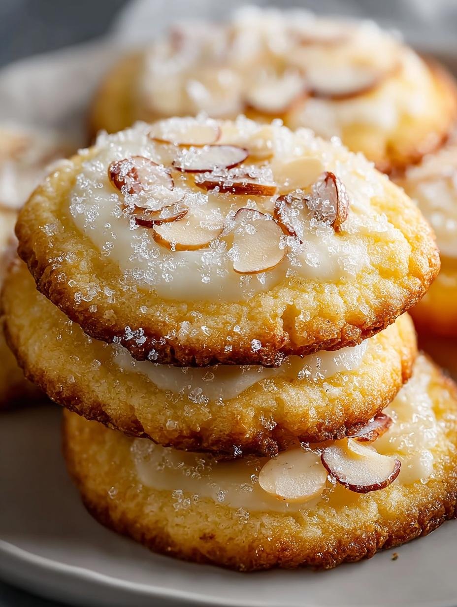 Soft Almond Sugar Cookies