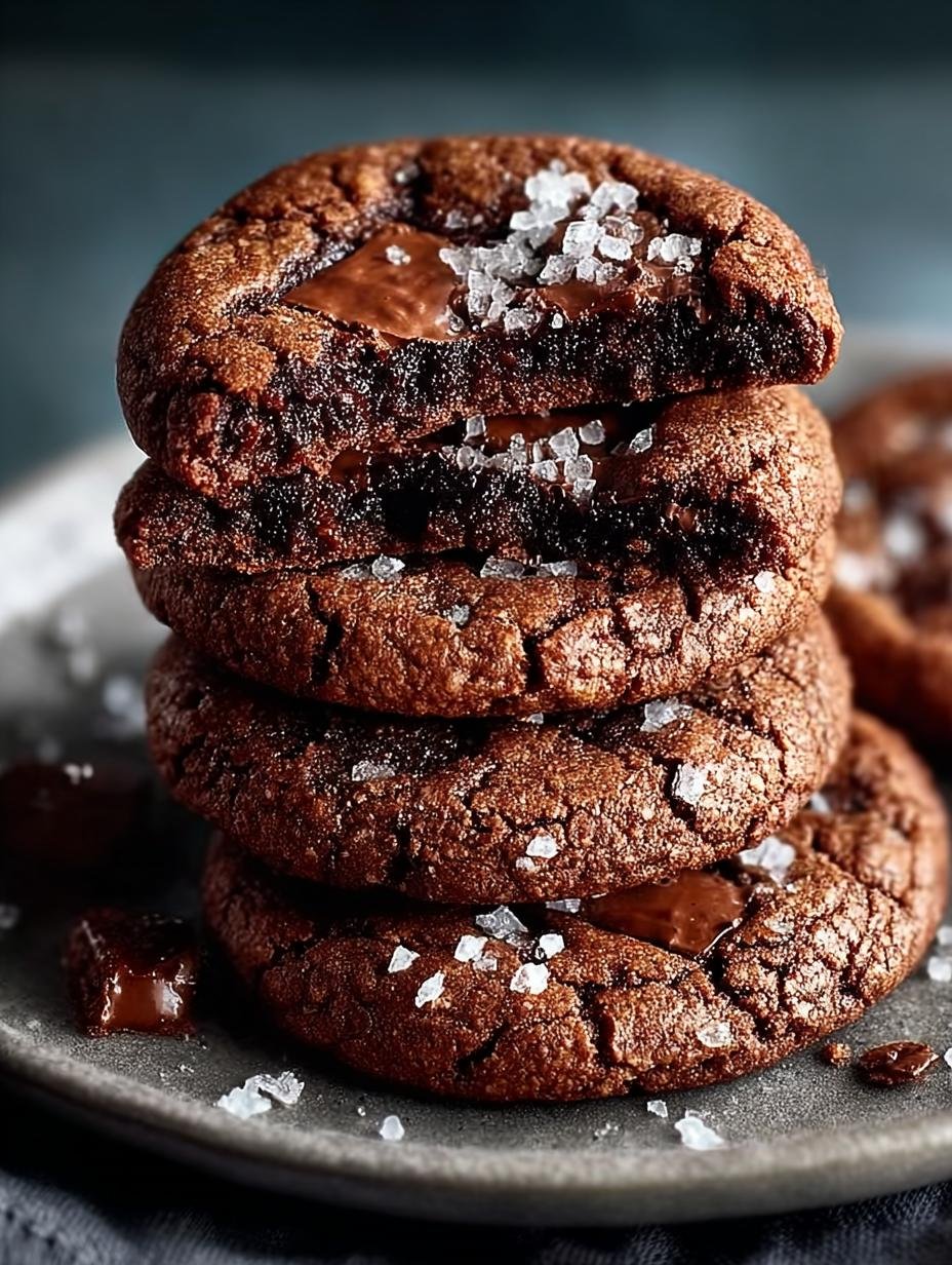 Sourdough Brownie Cookies