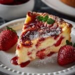 Strawberry Custard Kuchen