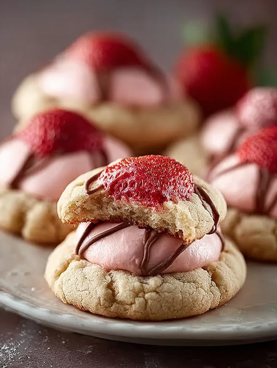 Sweet Strawberry Kiss Cookies: 5 Steps to Delight - Strawberry Kiss Cookies - main visual representation