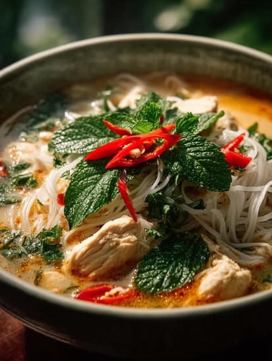 Thai Chicken Noodle Soup: 10 Incredible Comfort Bowl Recipes 1 Thai Chicken Noodle Soup: 10 Incredible Comfort Bowl Recipes - Thai Chicken Noodle Soup - main visual representation
