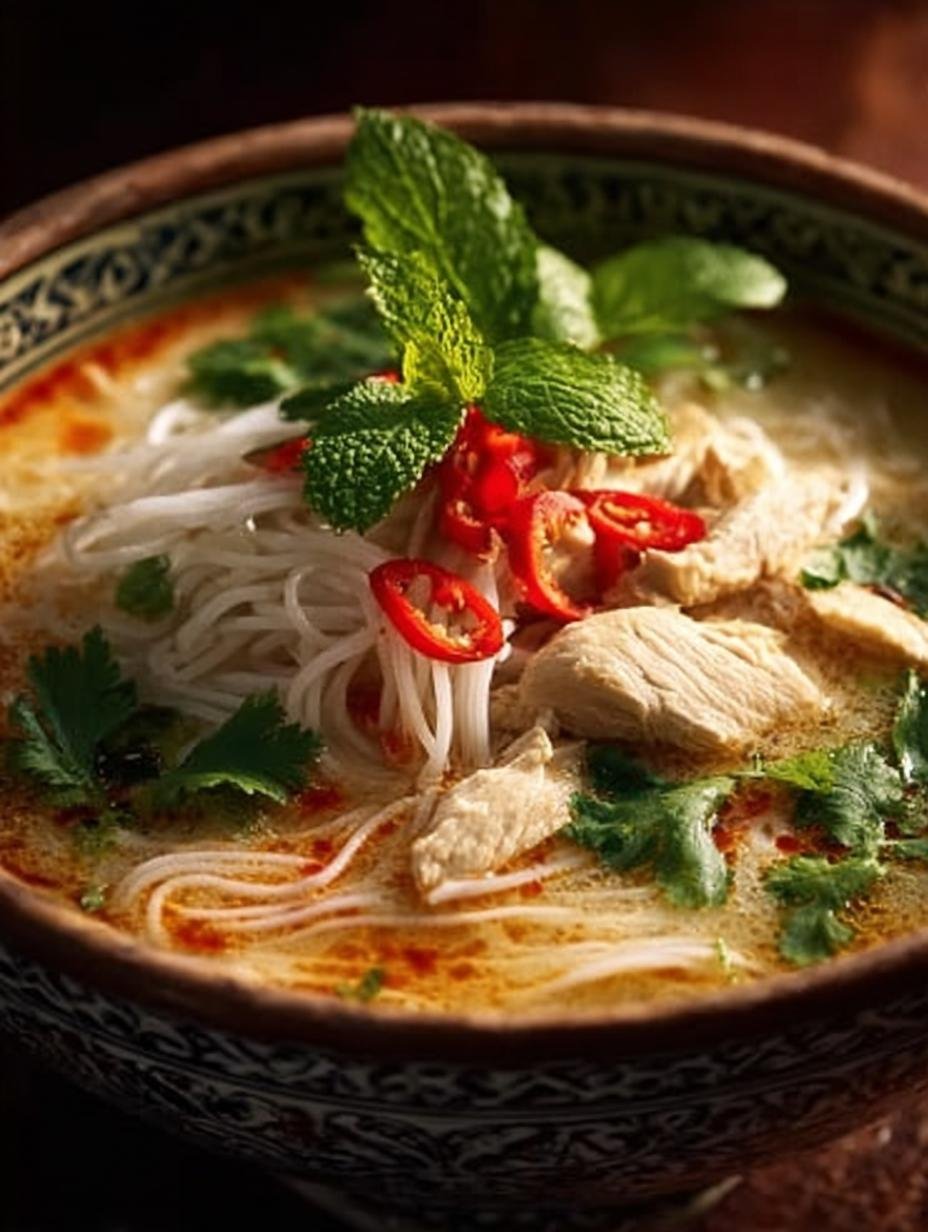 Thai Chicken Noodle Soup: 10 Incredible Comfort Bowl Recipes 2 Thai Chicken Noodle Soup: 10 Incredible Comfort Bowl Recipes - Thai Chicken Noodle Soup - additional detail