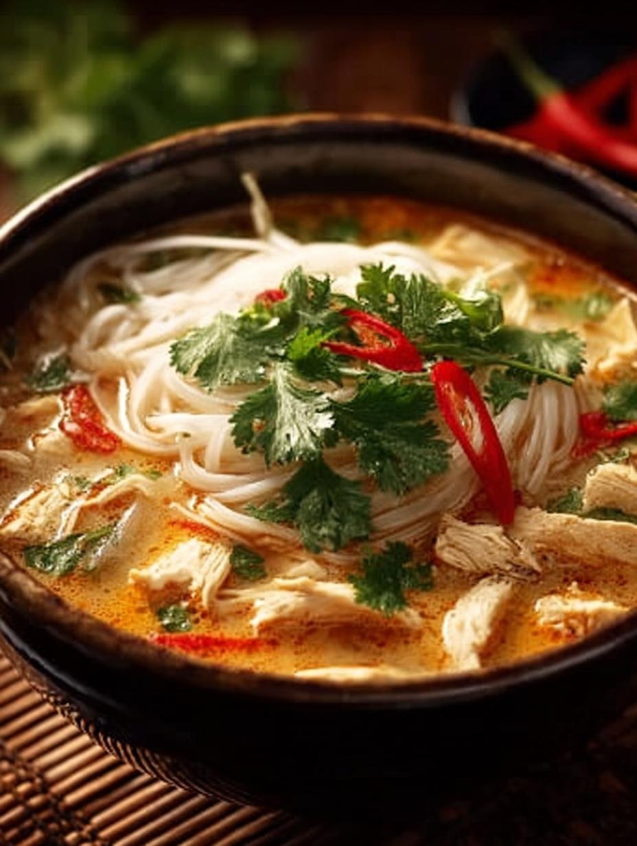Thai Chicken Noodle Soup