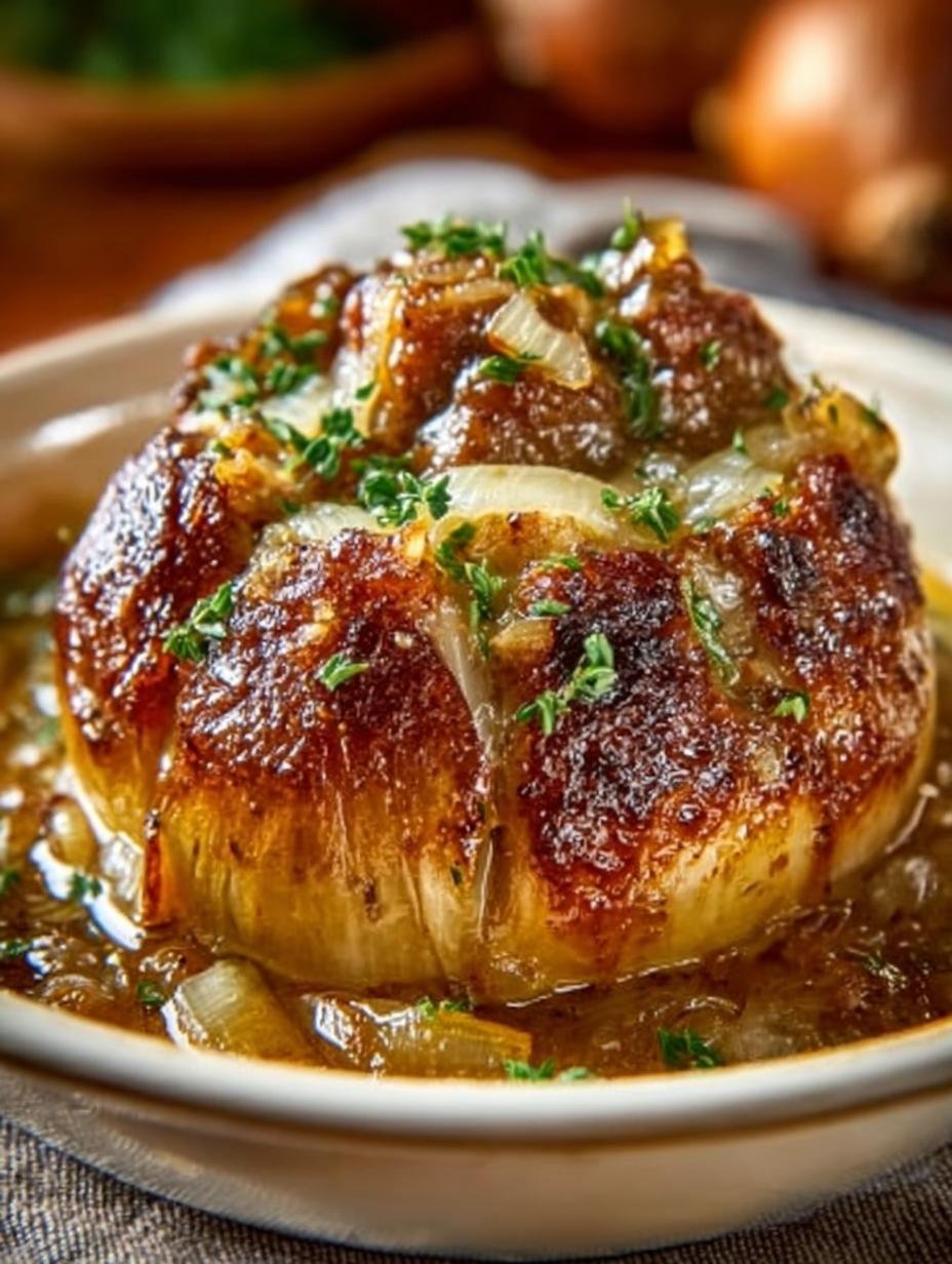 Thanksgiving Crockpot French Onion Meatballs Recipe - Thanksgiving Crockpot French Onion - additional detail