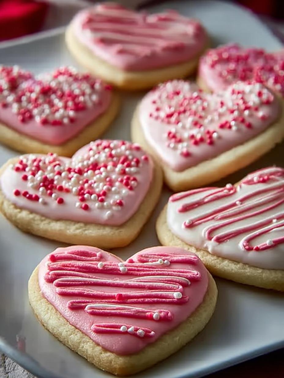 Soft Valentine Sugar Cookies for Sweet Celebrations 2 Soft Valentine Sugar Cookies for Sweet Celebrations - Valentine Sugar Cookies - additional detail