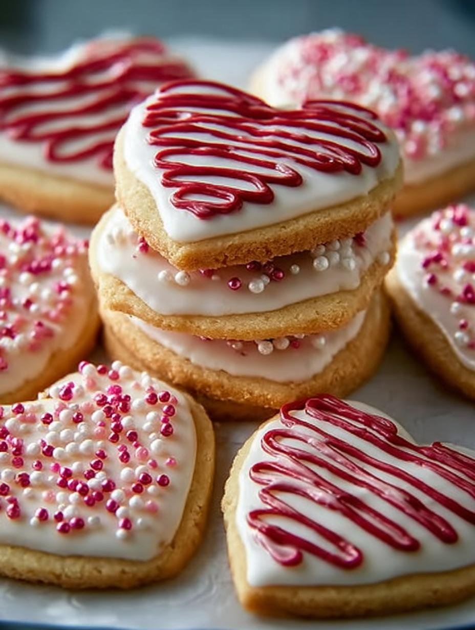 Valentine Sugar Cookies
