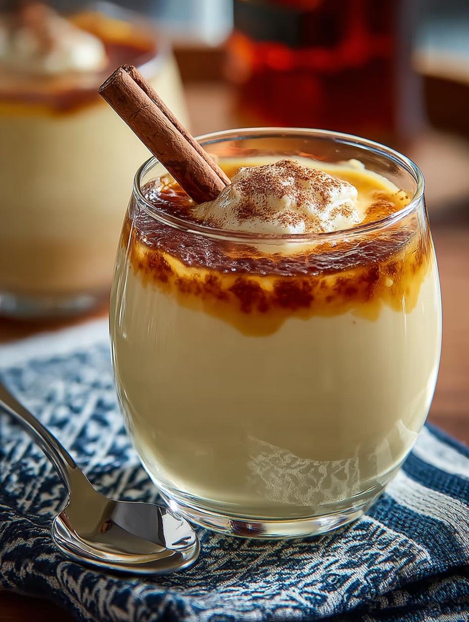 Warm Vanilla Custard Drink