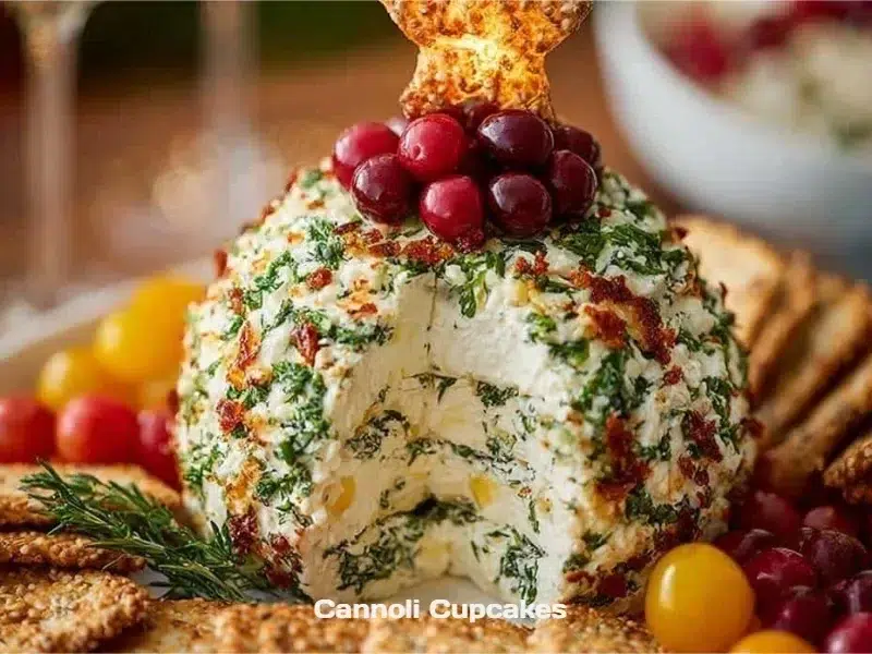 Delicious cannoli cupcakes topped with cream and chocolate chips