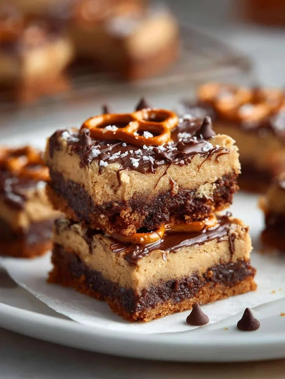 Delicious Kitchen Sink Cookie Bars loaded with chocolate chips, nuts, and more.