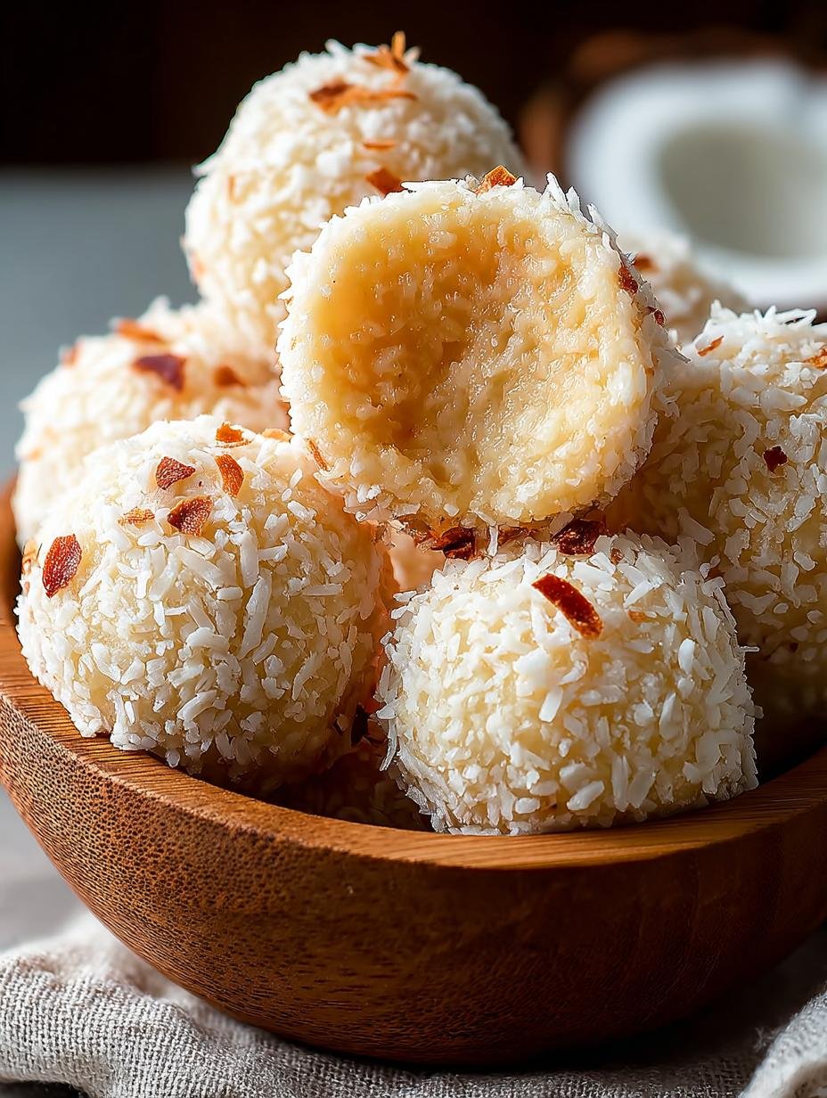Bake Coconut Balls Ingredients