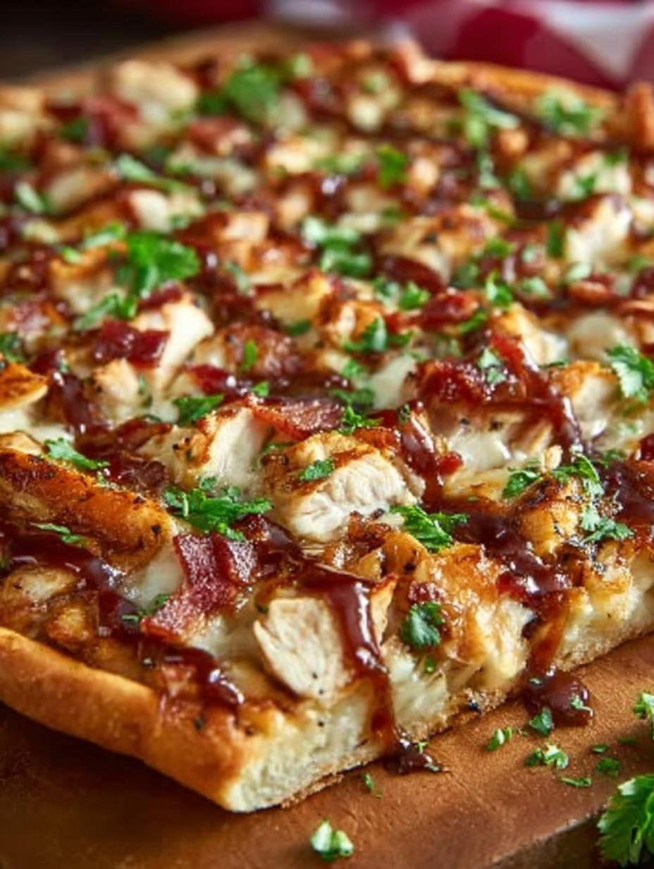 BBQ Chicken Bacon Pizza: 5 Mouthwatering Steps to Delight - Bbq Chicken Bacon Pizza - main visual representation