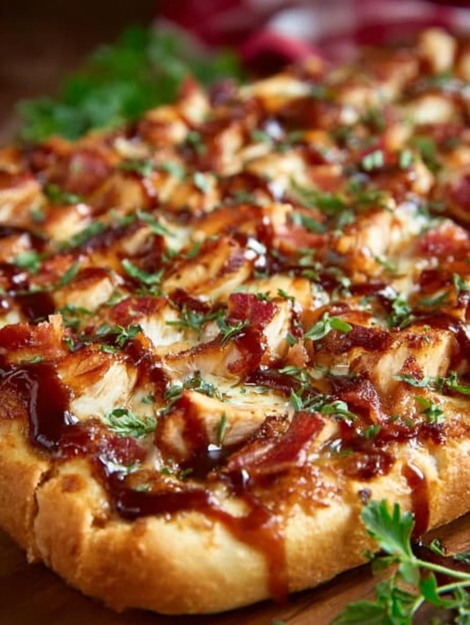 Bbq Chicken Bacon Pizza