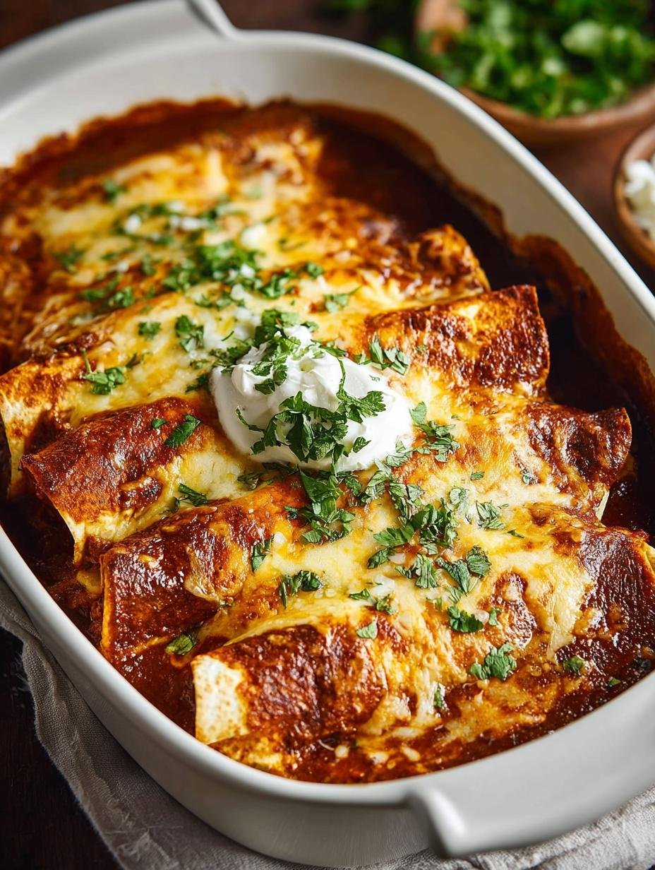 Delicious Beef Enchiladas for a Hearty Family Dinner - Beef Enchiladas - main visual representation