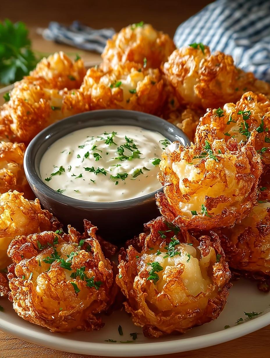 Bite Sized Blooming Onions