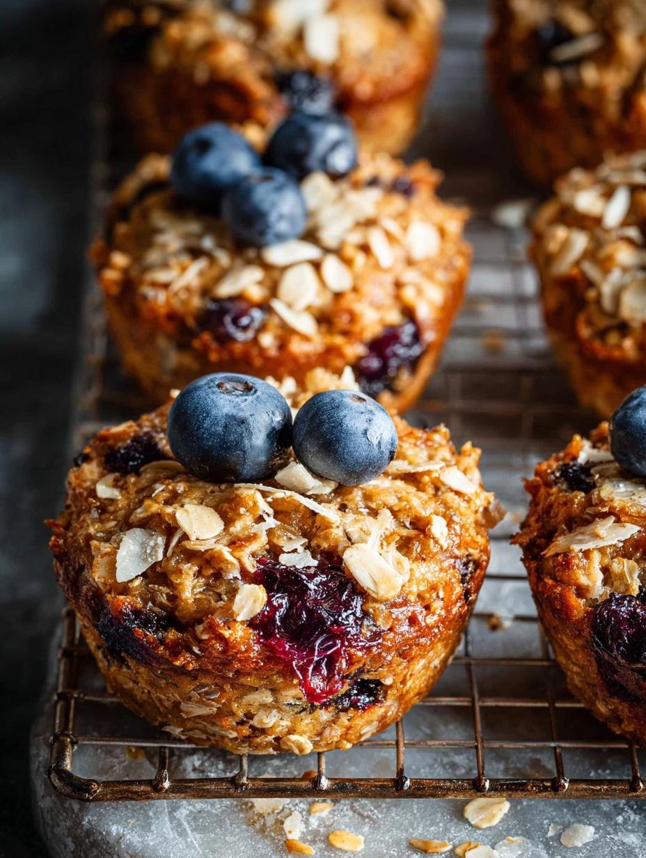 Blueberry Baked Oatmeal Cups: 12 Perfect Morning Delights - Blueberry Baked Oatmeal Cups - main visual representation