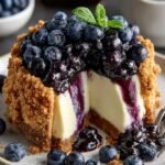 Blueberry Crumble Cheesecake: 5 Layers of Delightful Flavor 3 Blueberry Crumble Cheesecake