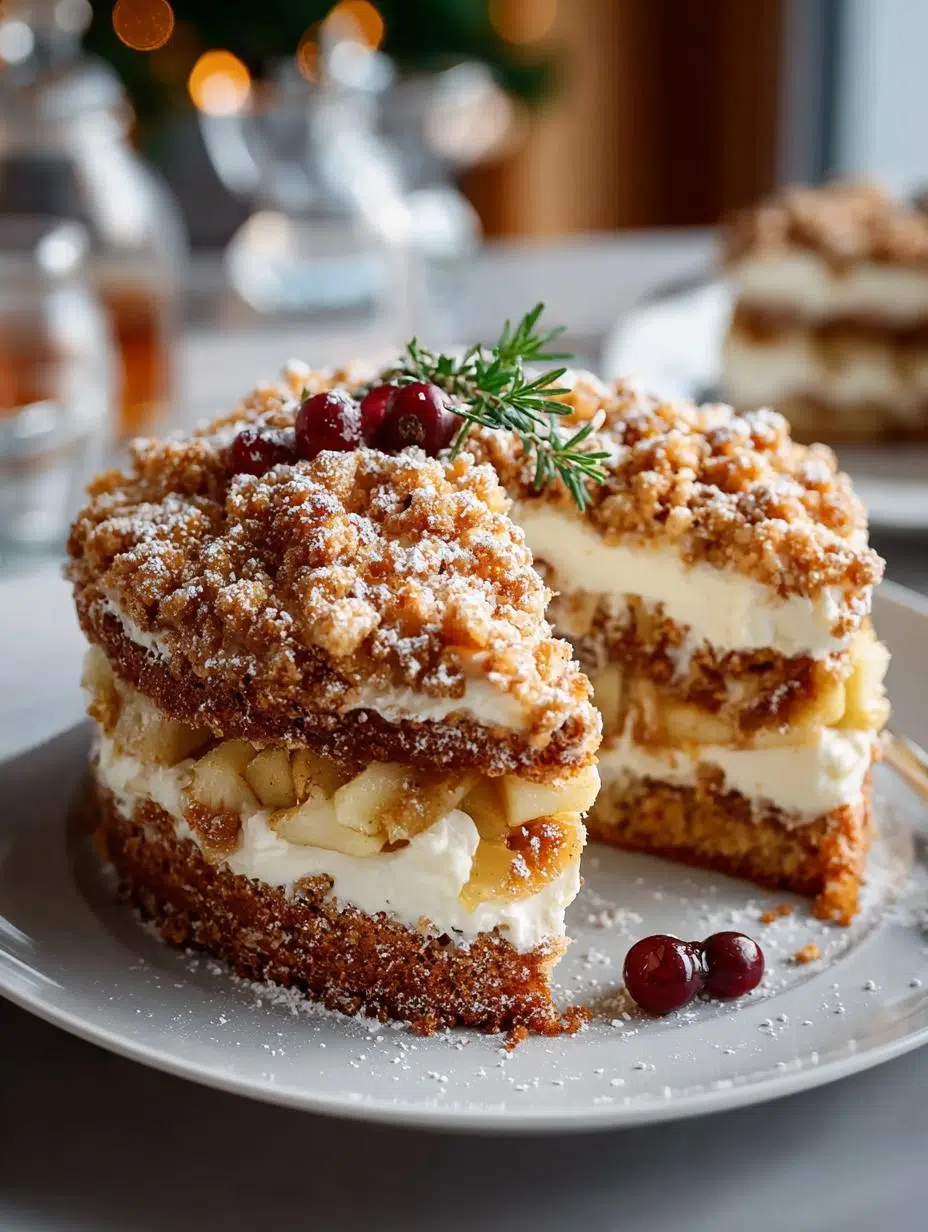 Bratapfel Himmelstorte Christmas Cake: A Festive Delight 2 Bratapfel Himmelstorte Christmas Cake: A Festive Delight - Bratapfel Himmelstorte Christmas Cake - additional detail