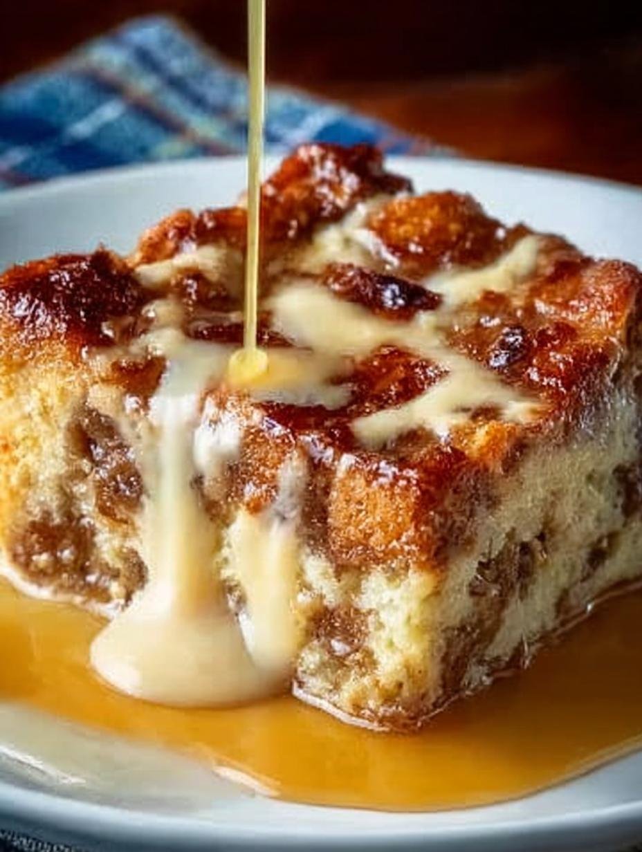 Bread Pudding with Rum