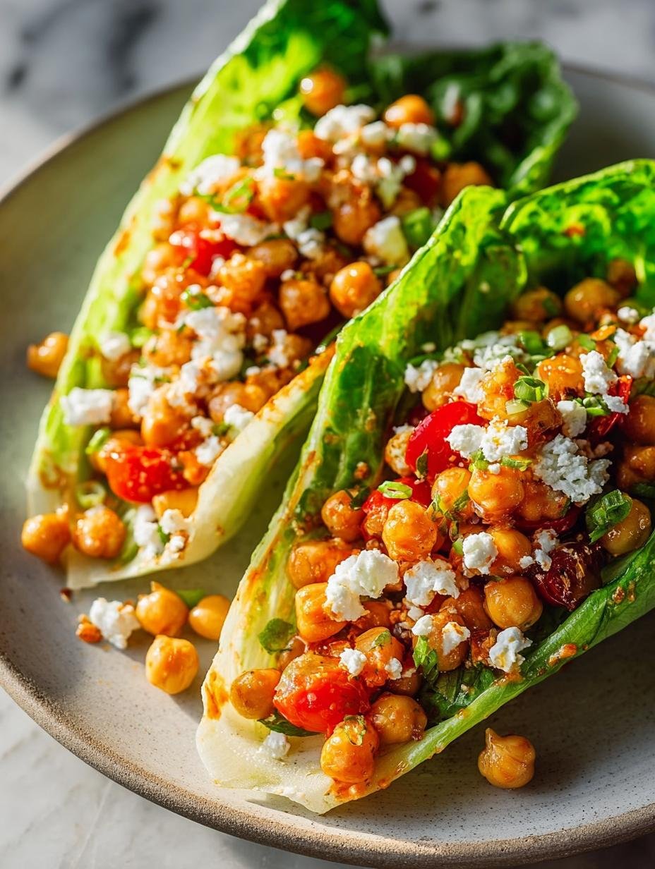 Delicious Buffalo Chickpea Salad for a Healthy Meal - Buffalo Chickpea Salad - main visual representation
