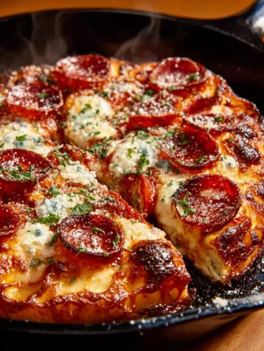 Cast Iron Skillet Pizza
