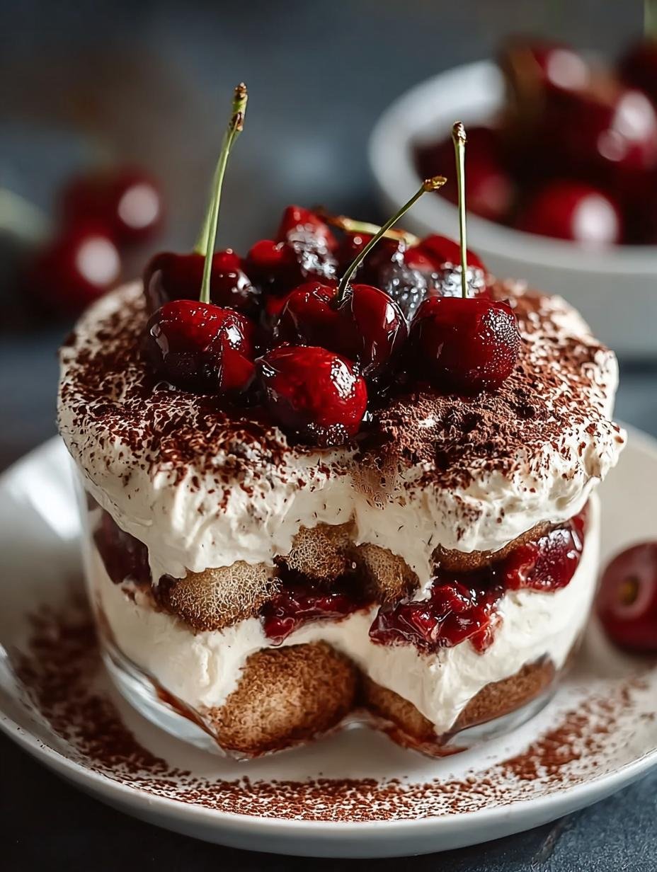 Cherry Amaretto Extract Tiramisu: 5 Layers of Delight 1 Cherry Amaretto Extract Tiramisu: 5 Layers of Delight - Cherry Amaretto Extract Tiramisu - main visual representation