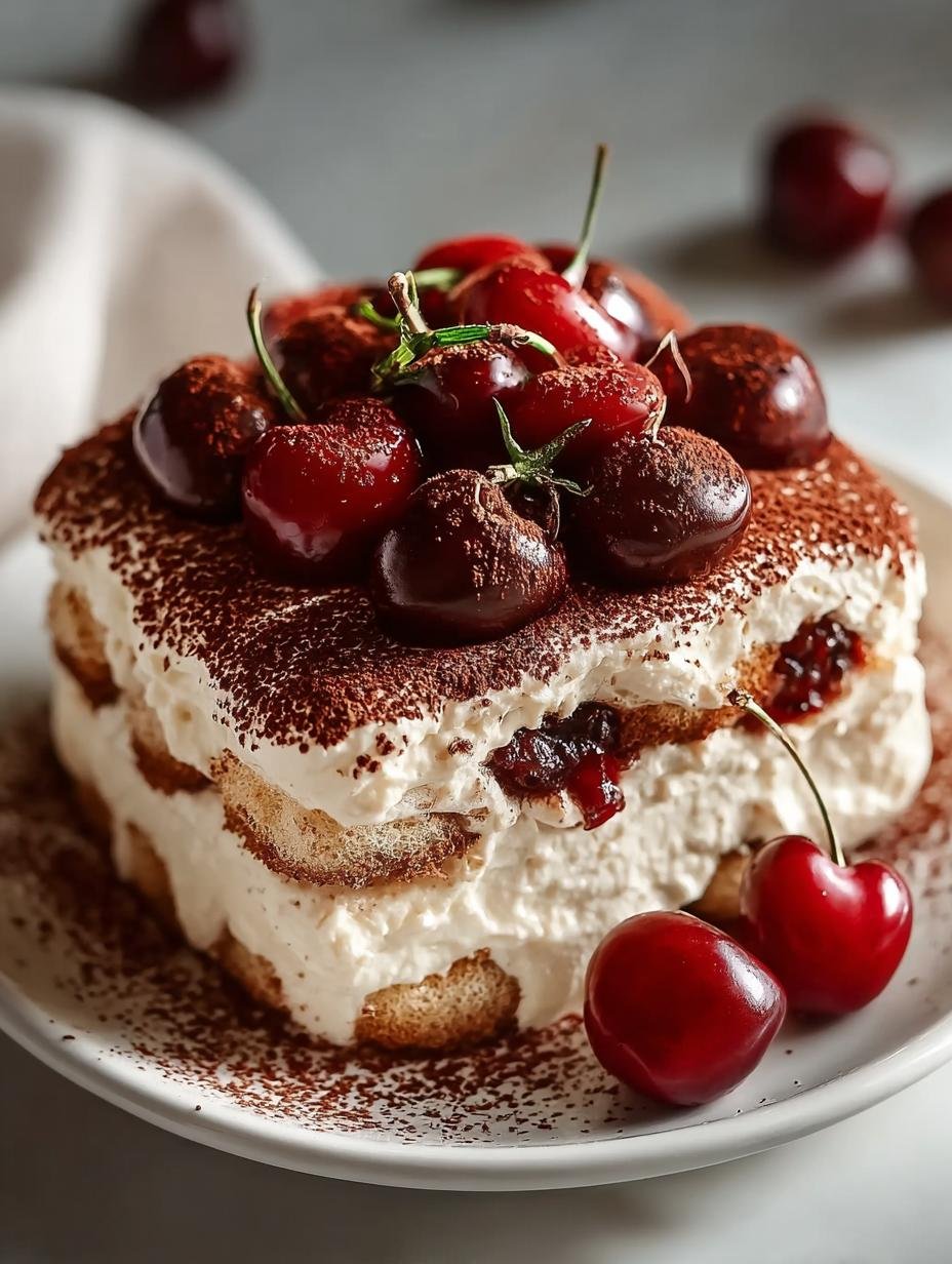 Cherry Amaretto Extract Tiramisu