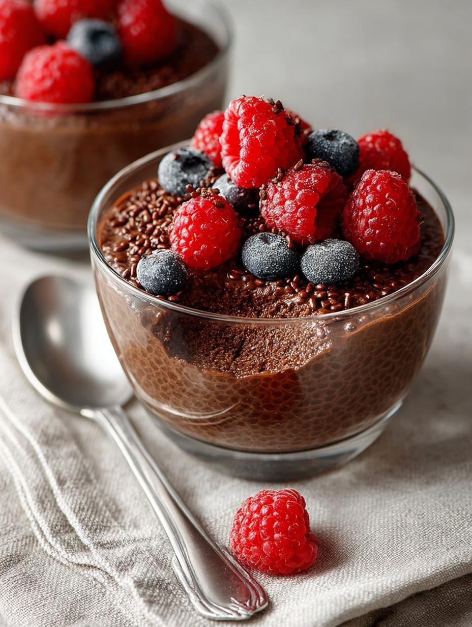 Chocolate Chia Seed Pudding