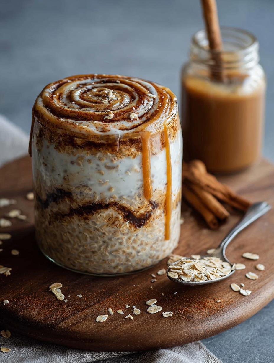 Cinnamon Roll Overnight Oats: 5 Easy Steps to Delight - Cinnamon Roll Overnight Oats - main visual representation
