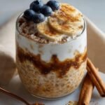 Cinnamon Roll Overnight Oats