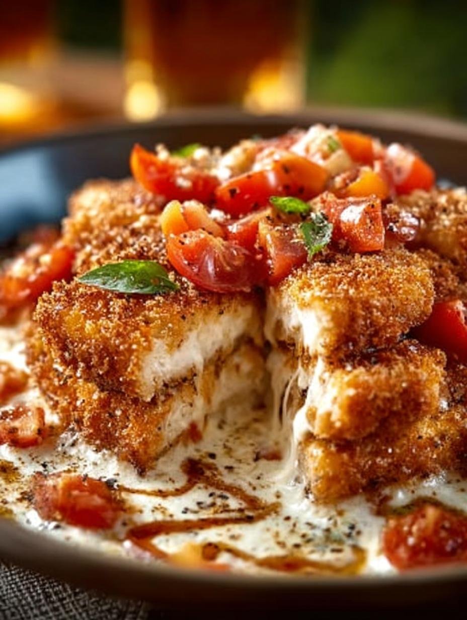 Cottage Cheese Chicken Parm