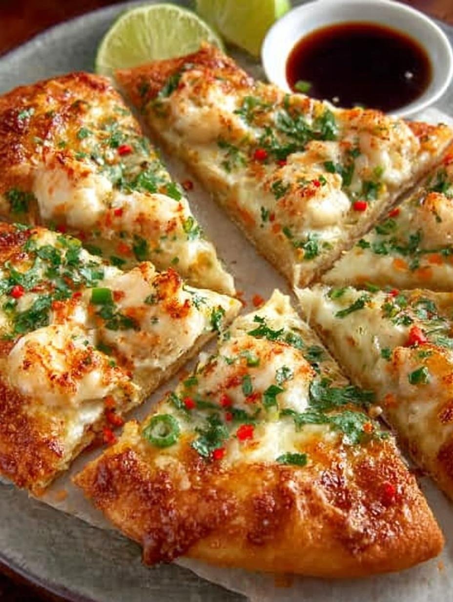 Crab Rangoon Pizza Incredible: 7 Tasty Variations to Try 2 Crab Rangoon Pizza Incredible: 7 Tasty Variations to Try - Crab Rangoon Pizza Incredible - additional detail