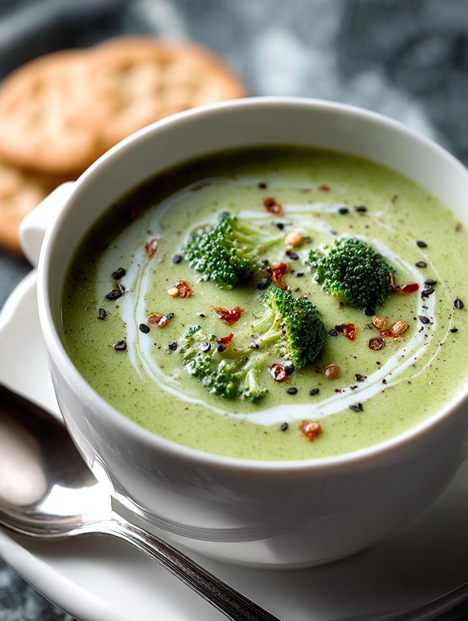 Creamy Broccoli Soup with