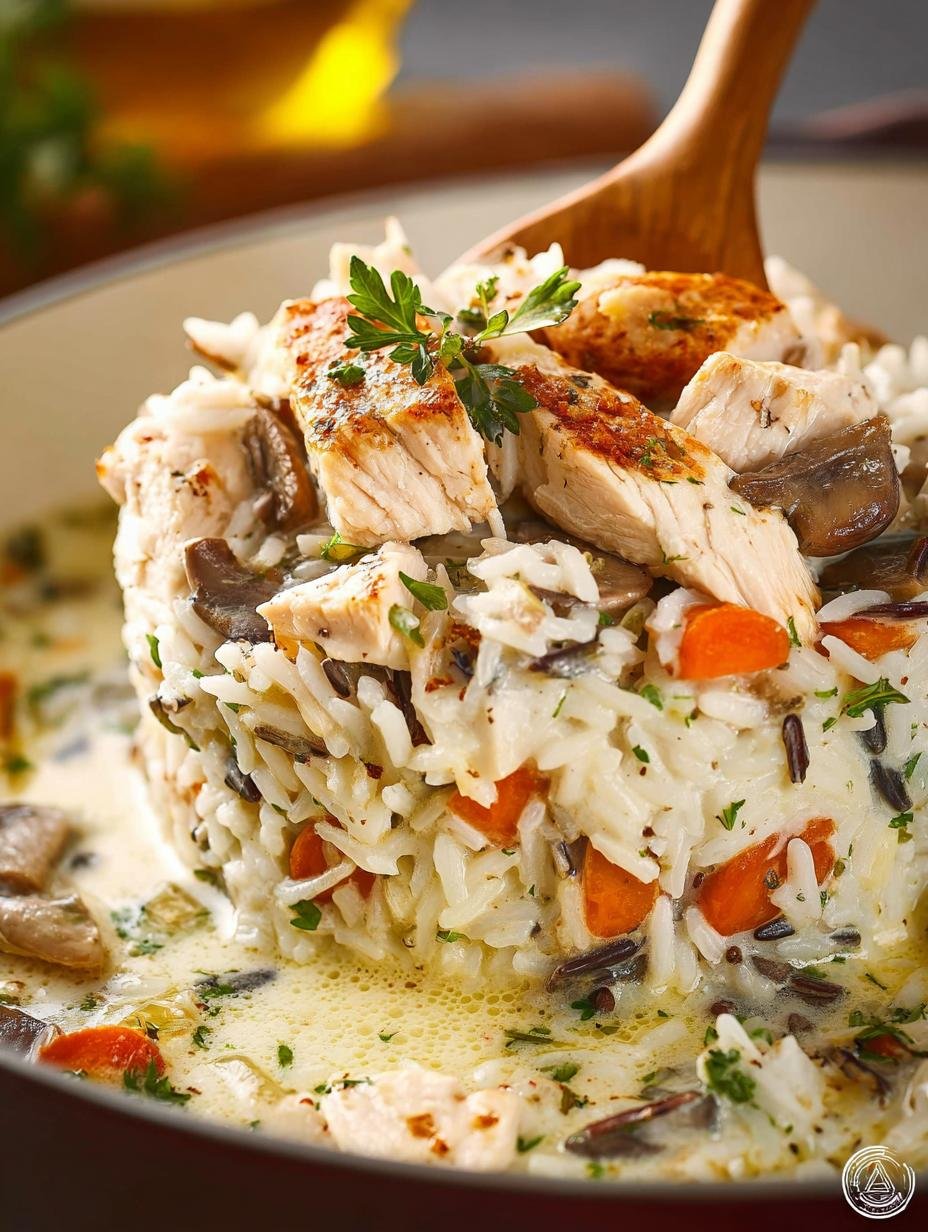Creamy Chicken Wild Rice