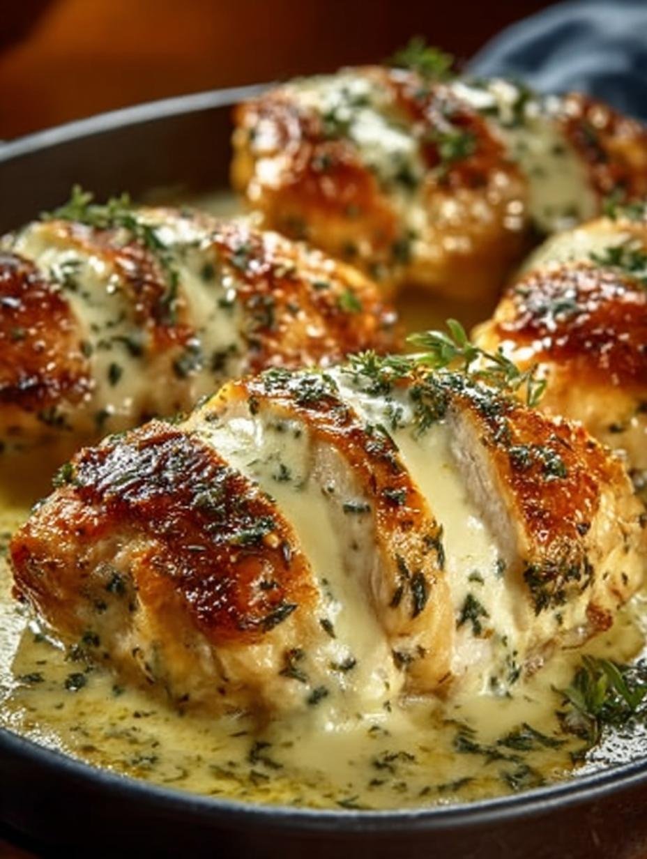 Creamy Herb Baked Chicken: 7 Steps to Flavorful Delight - Creamy Herb Baked Chicken - main visual representation