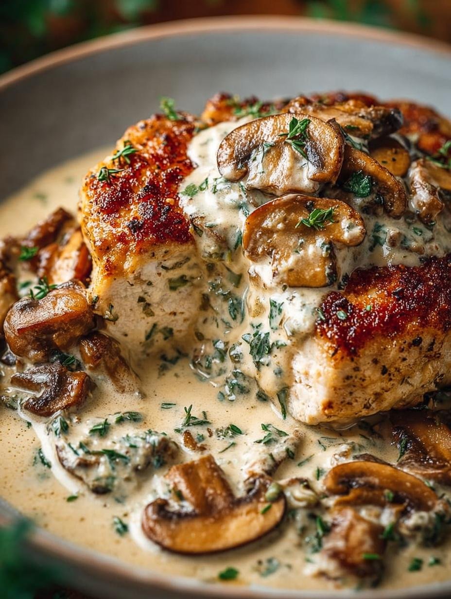 Creamy Mushroom Chicken