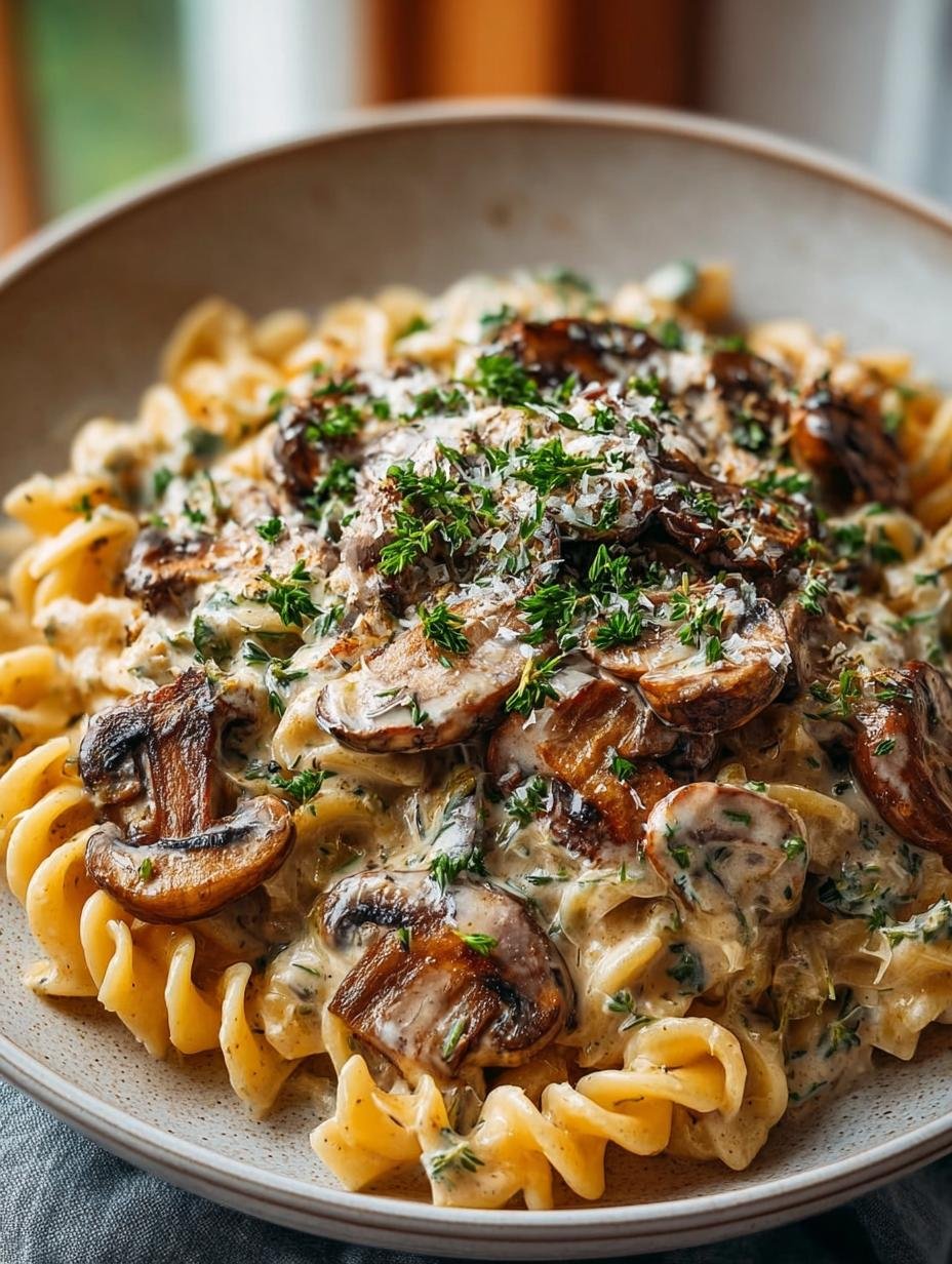 Delicious Creamy Vegan Mushroom Stroganoff Recipe 1 Delicious Creamy Vegan Mushroom Stroganoff Recipe - Creamy Vegan Mushroom Stroganoff - main visual representation