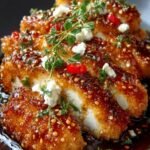 Crispy Feta Chicken with