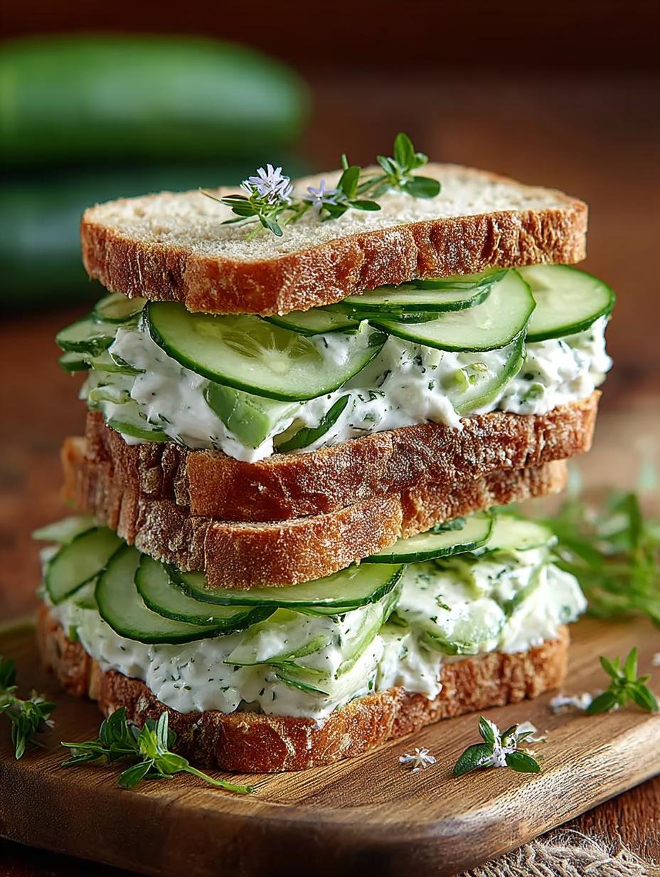 Refreshing Cucumber Salad Sandwiches for Every Occasion - Cucumber Salad Sandwiches - main visual representation