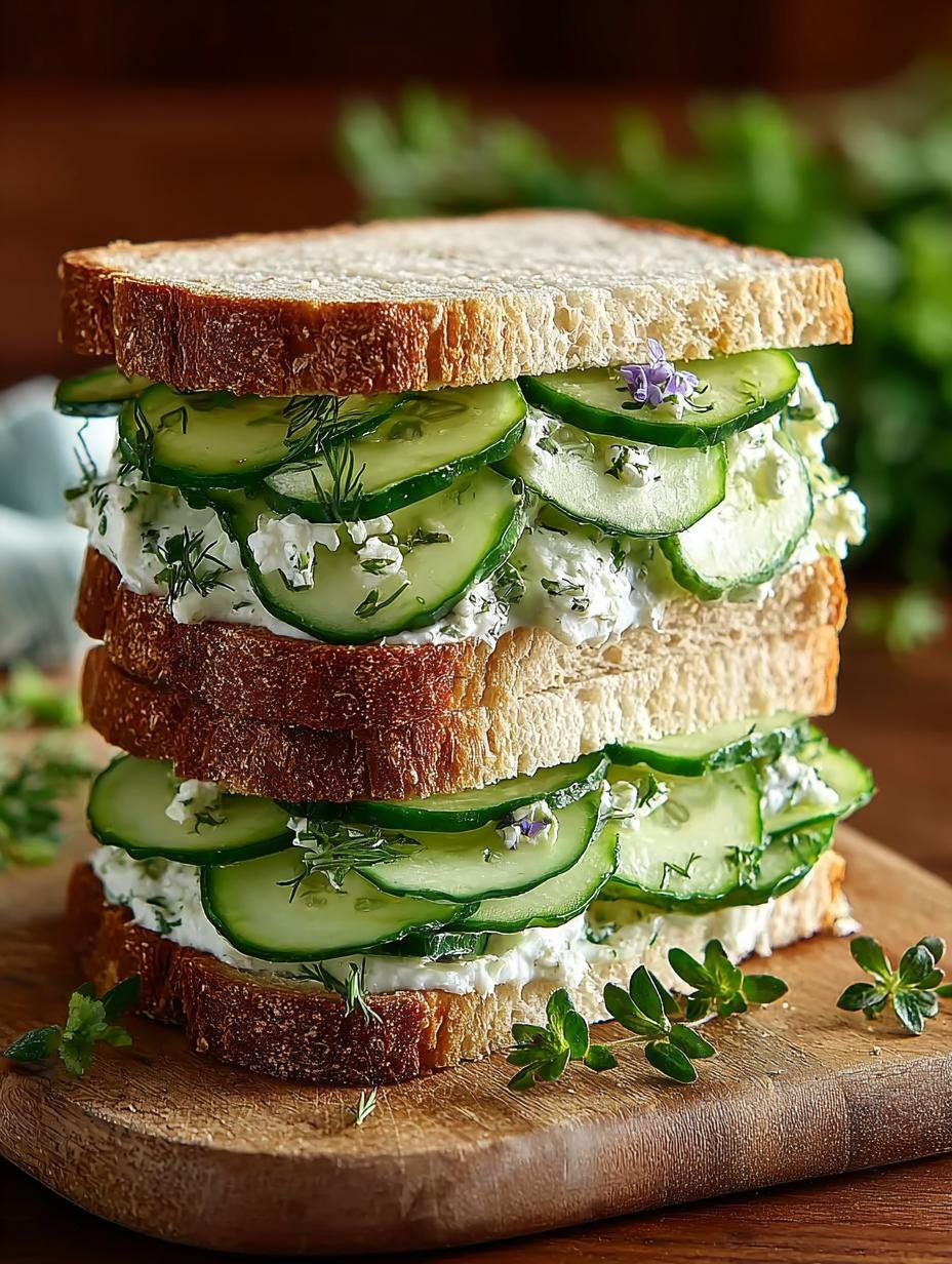 Refreshing Cucumber Salad Sandwiches for Every Occasion - Cucumber Salad Sandwiches - additional detail