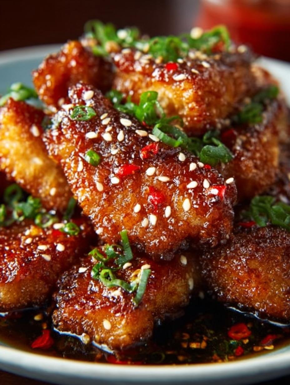 Double Crunch Honey Garlic