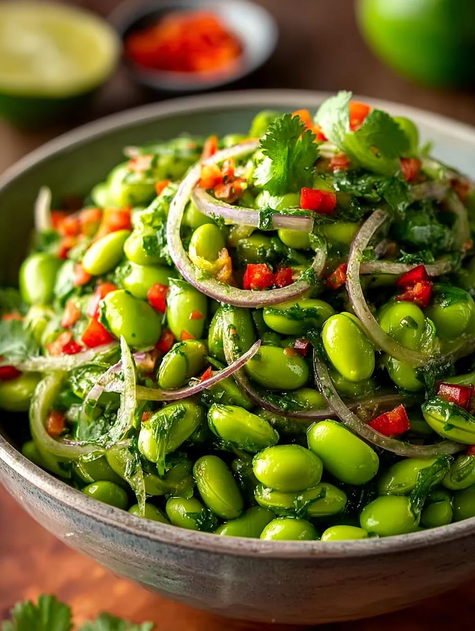 Edamame Salad with Cilantro