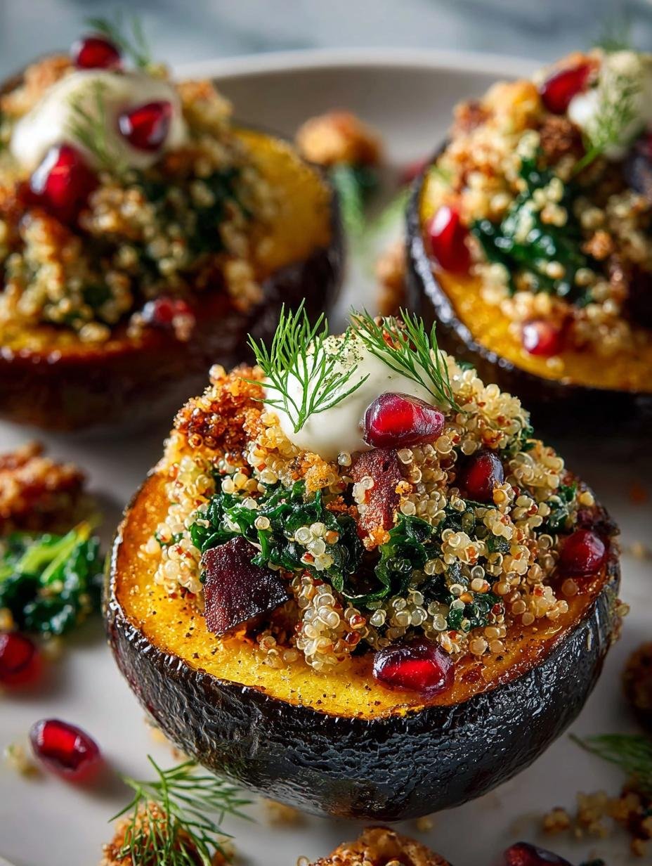 Ever Quinoa Stuffed Acorn Squash: A Heartwarming Delight 2 Ever Quinoa Stuffed Acorn Squash: A Heartwarming Delight - Ever Quinoa Stuffed Acorn - additional detail