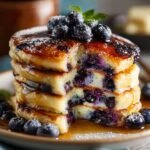 Fluffy Blueberry Pancakes