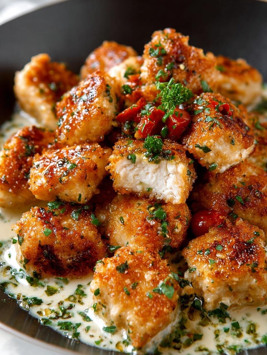 Garlic Butter Chicken Bites