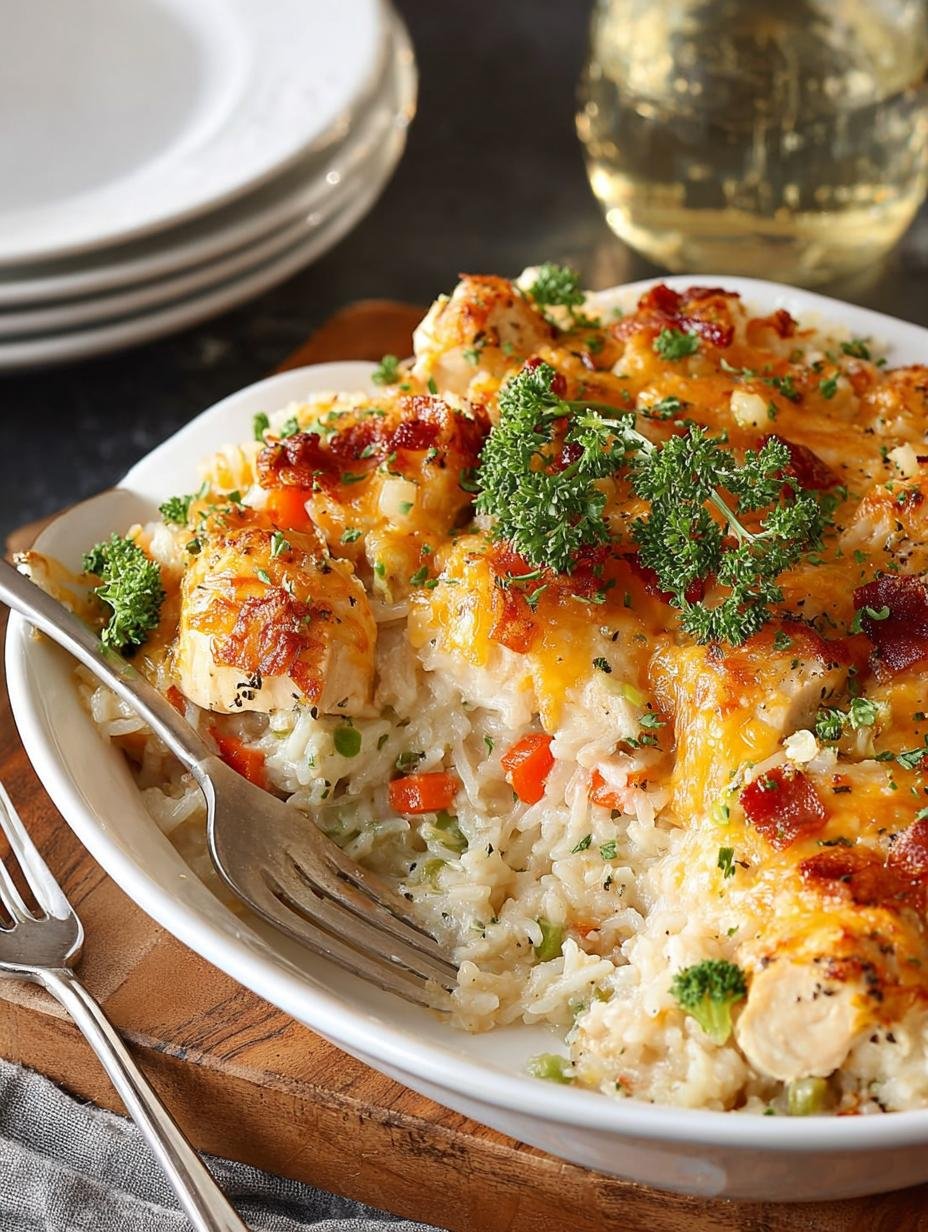Homestyle Chicken Rice Casserole: 7 Comforting Steps 1 Homestyle Chicken Rice Casserole: 7 Comforting Steps - Homestyle Chicken Rice Casserole - main visual representation