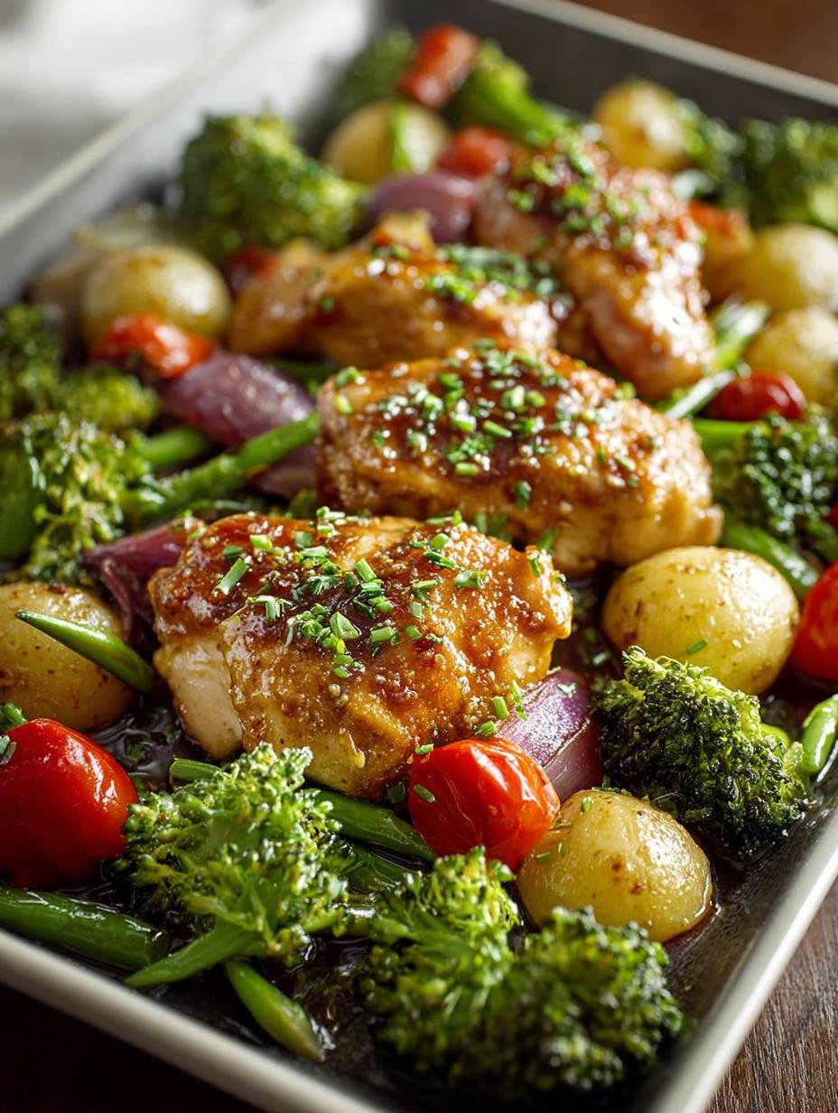 Honey Garlic Chicken Veggie