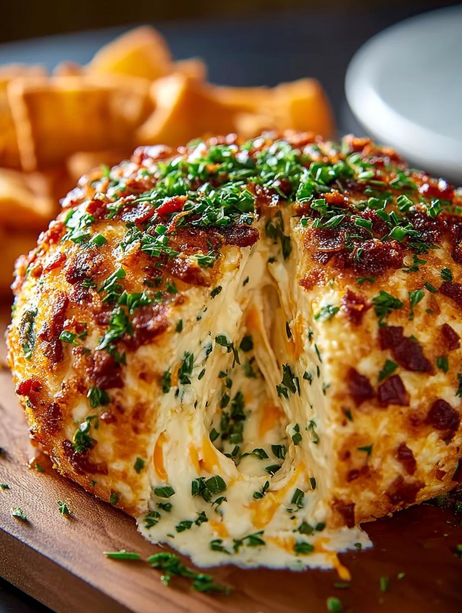 Irresistible Cheddar Ranch Cheese Ball for Your Parties - Irresistible Cheddar Ranch Cheese - additional detail