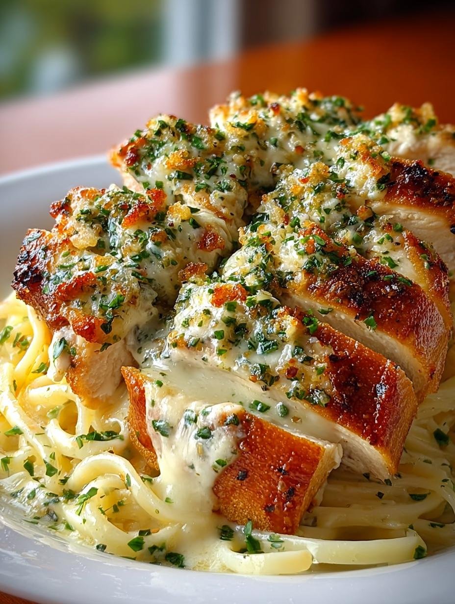 Irresistible Chicken Alfredo Garlic: A Comforting Delight - Irresistible Chicken Alfredo Garlic - additional detail
