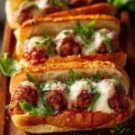 Italian Meatball Sub Sandwiches