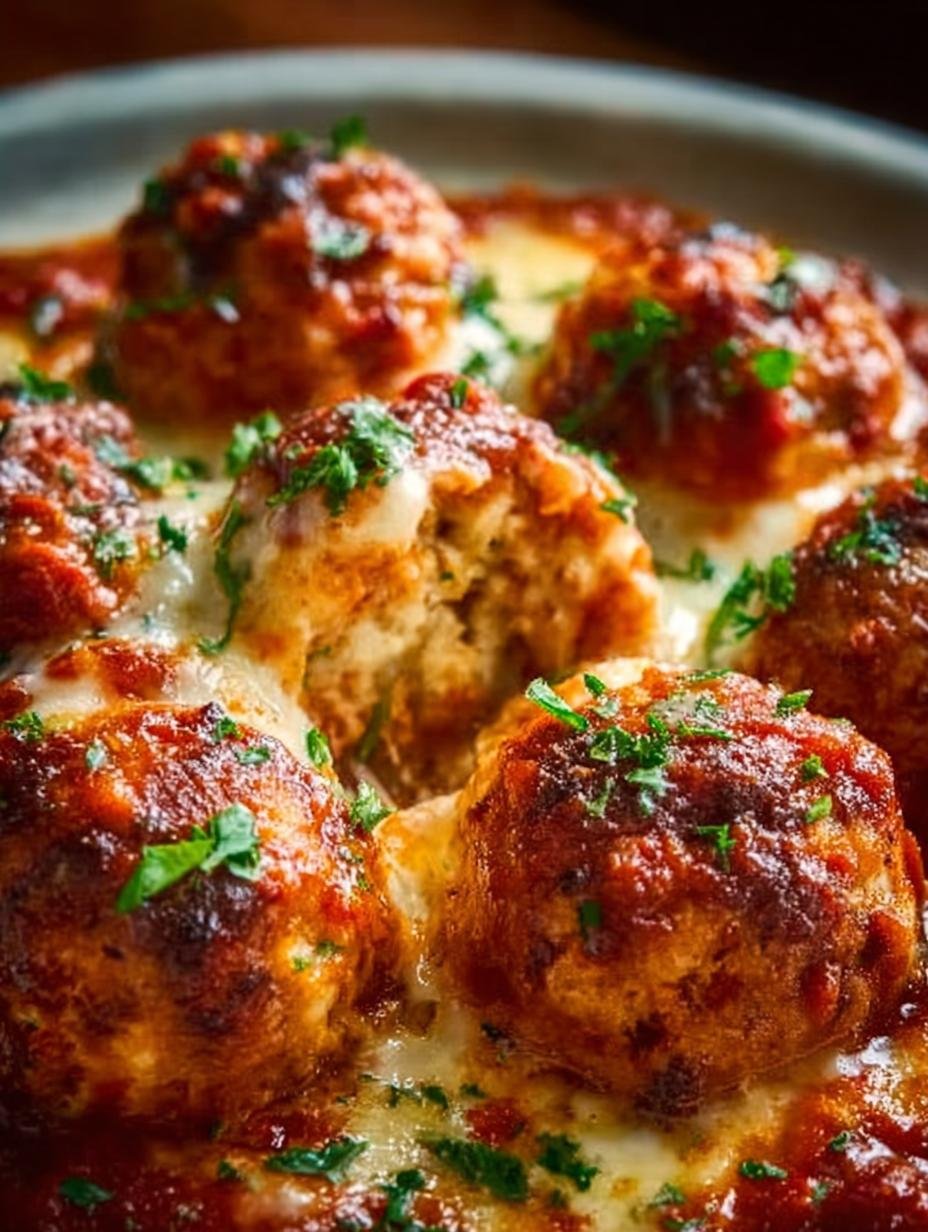 Juicy Chicken Parmesan Meatballs: 7 Secrets to Perfection - Juicy Chicken Parmesan Meatballs - main visual representation